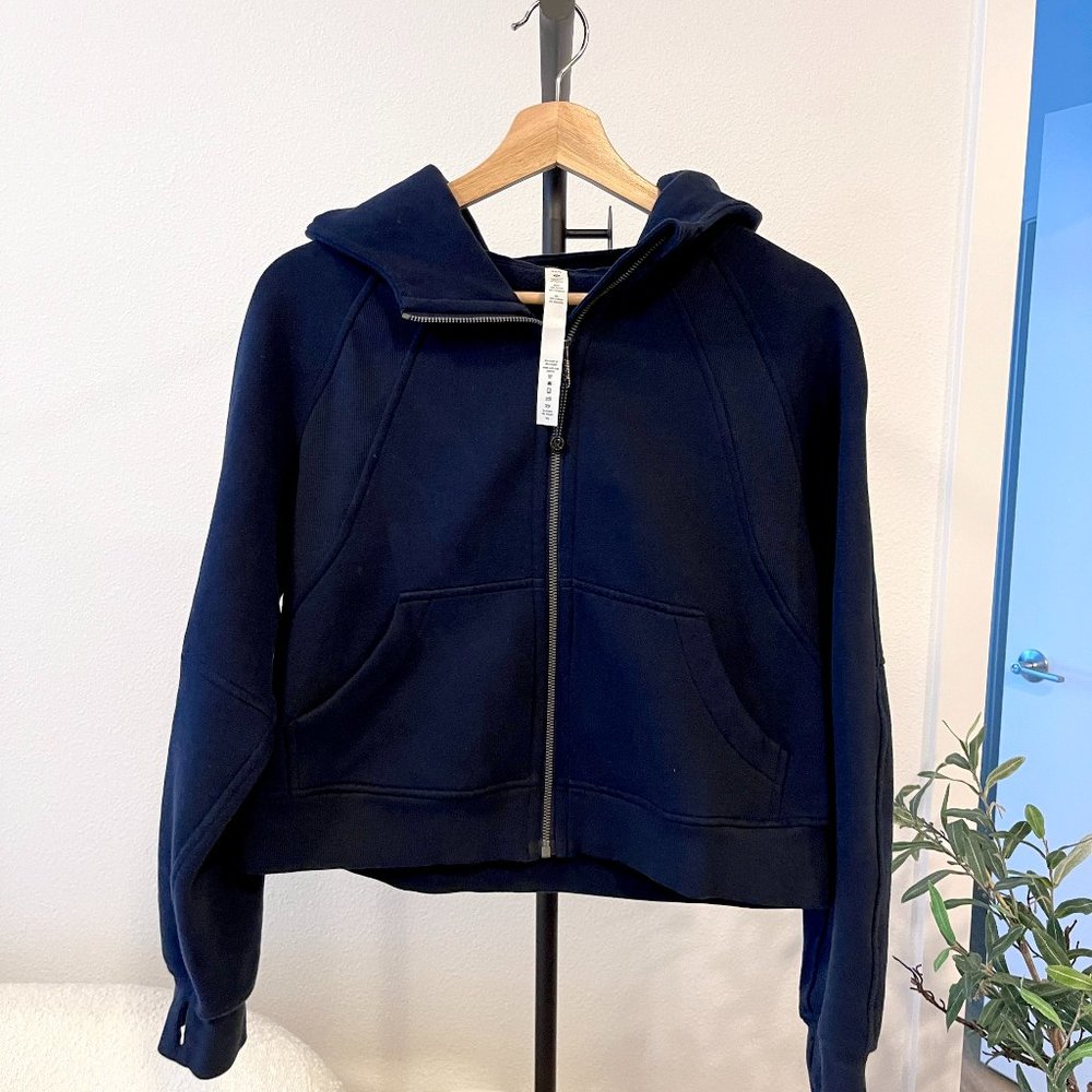 lululemon Scuba Oversized Full Zip True Navy | XS/S